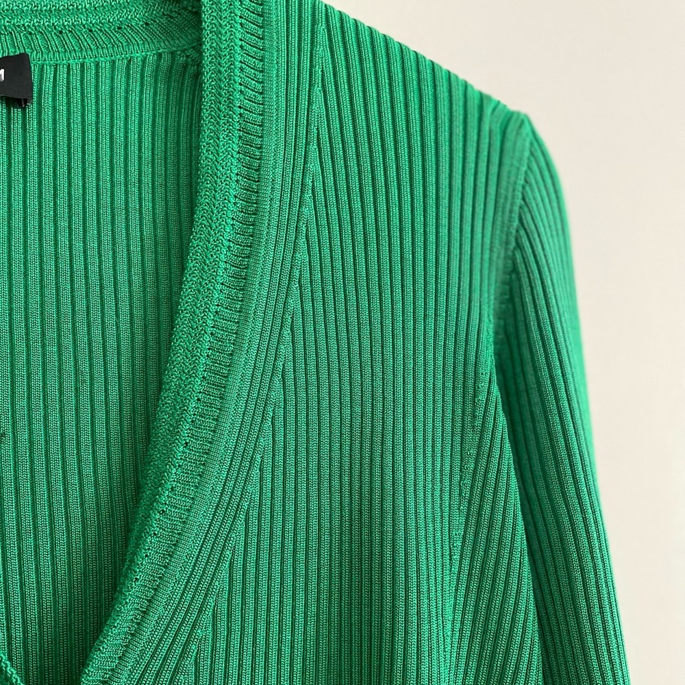 🇬🇧 ME+EM Rib Cardigan Clover Leaf - Picture 4 of 9